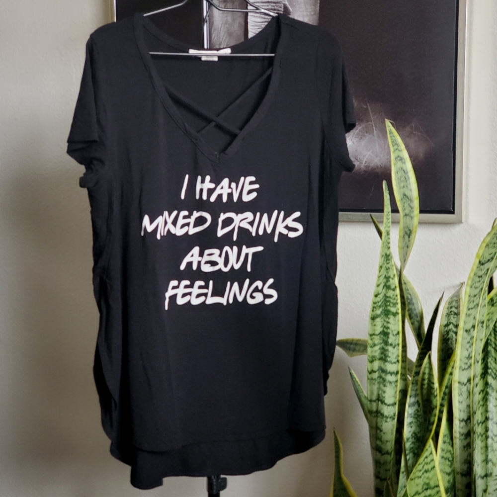 💥Womens Graphic Tee, XL